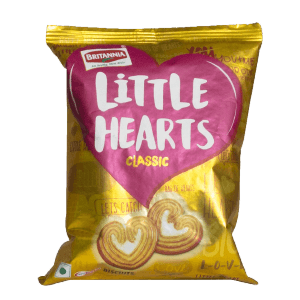 Britannia Little Hearts Cookies 10rs.