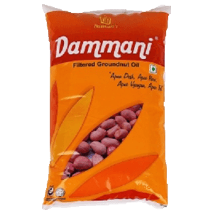 Dammani Groundnut Oil Pouch 1L