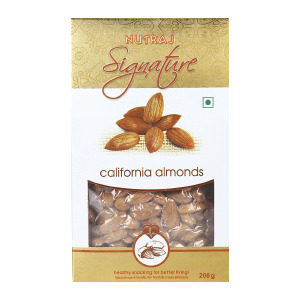 Nutraj California Almonds 200 gm