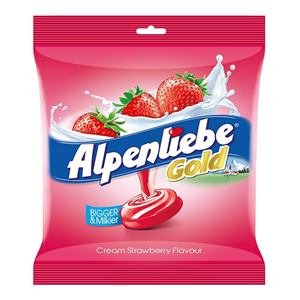 Alpenliebe Gold Strawberry Pouch 163.2 g