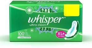 Whisper Choice Ultra Large Sanitary Napkin 30 N