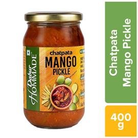 Dabur Homemade Mango Pickle Bottle 400 g