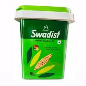 Swadist Soyabean Oil Bucket   5L