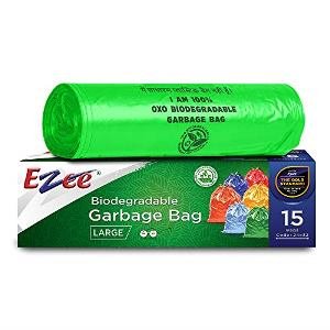 Ezee Biodegradable Large Garbage Bags 15 N
