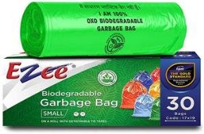 Ezee Biodegradable Small Garbage Bags 30 N
