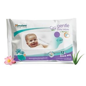 Himalaya Gentle Baby Wipes 72 N