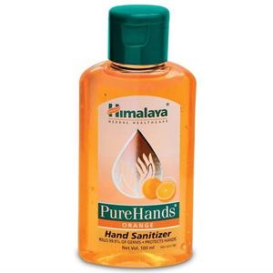 Himalaya Orange Hand Sanitizer Pure Hands, 100 Ml